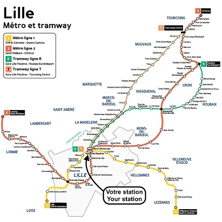 Hypercentre / Gares - Beautiful Duplex! Διαμέρισμα Λιλ